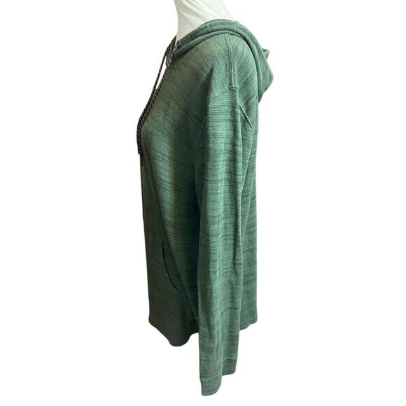 Urban Pipeline Men’s Lightweight Green Pullover Hoodie With Kangaroo Pocket Size - Picture 6 of 8